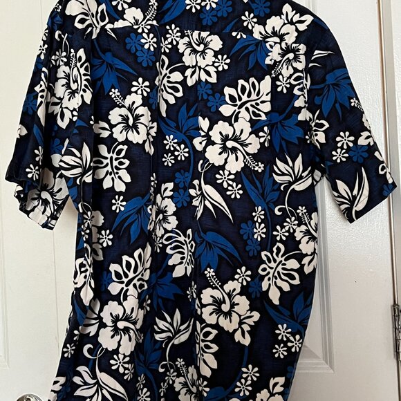 Vintage Authentic Hawaiian Mens cotton button down XL Excellent condition - Picture 4 of 4